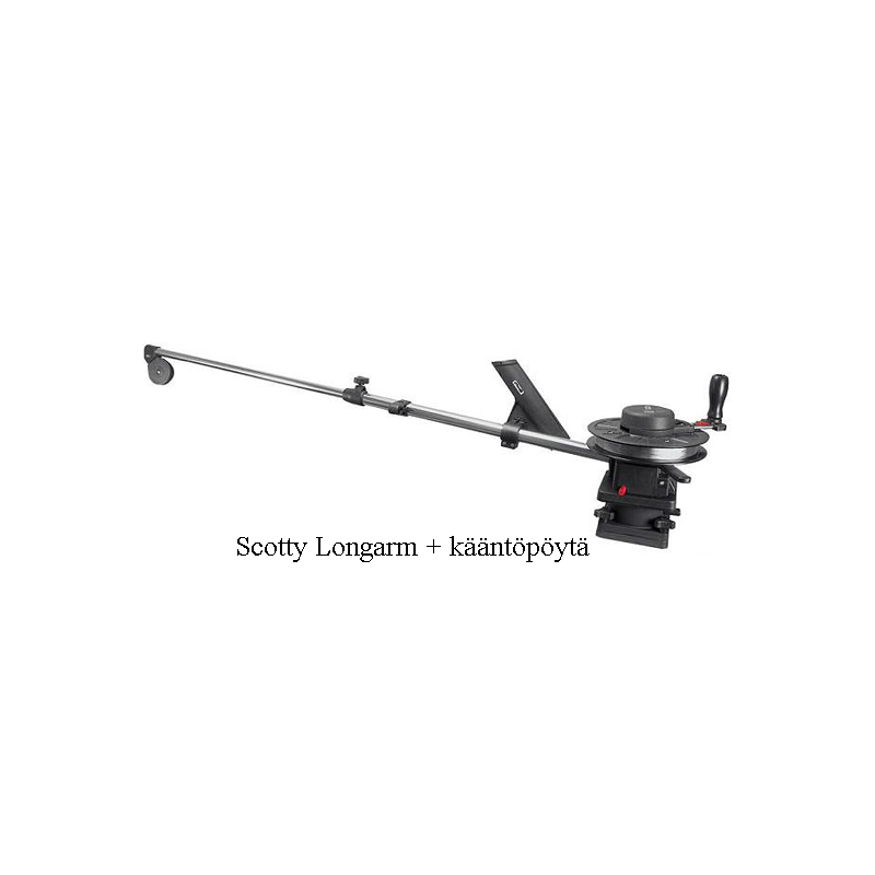 Scotty Longarm 1091 kääntöpöydällä Scotty Longarm 1091 kääntöpöydällä